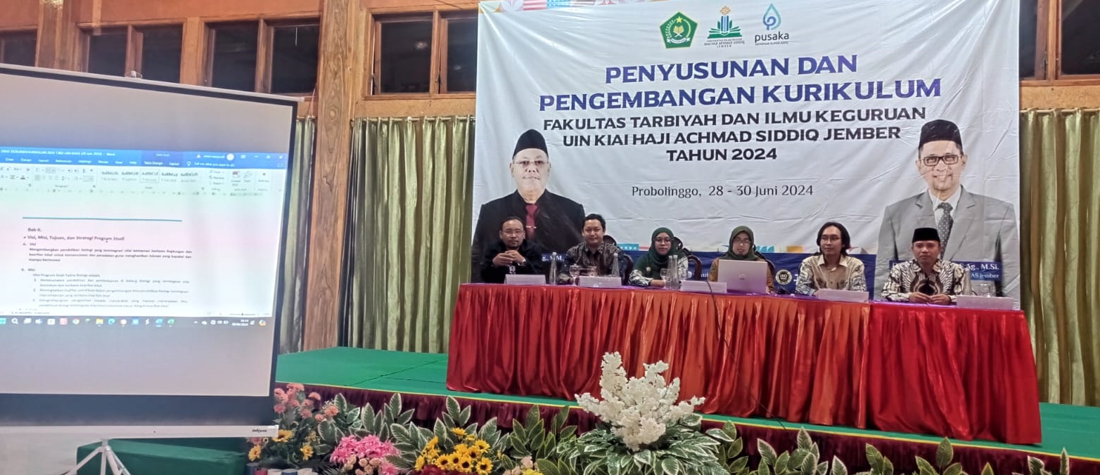 TIM PENGEMBANGAN  KURIKULUM TADRIS BIOLOGI IKUTI KEGIATAN PENYUSUNAN DAN PENGEMBANGAN KURIKULUM FTIK UIN KHAS JEMBER