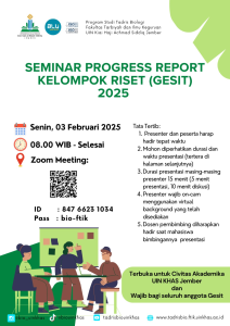 Seminar Progress Report Gesit 2025