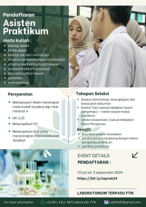 PENDAFTARAN ASISTEN PRAKTIKUM
