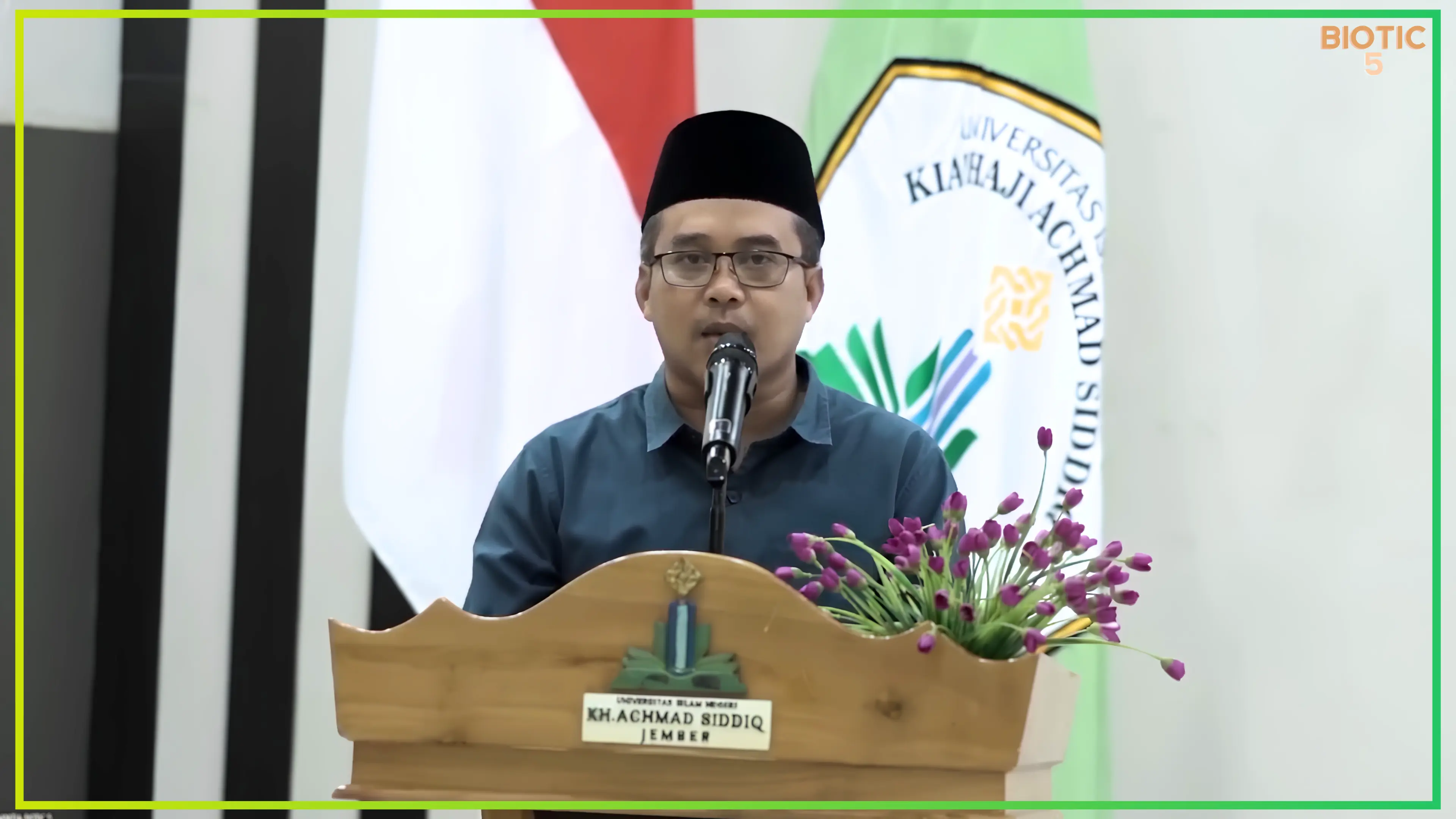 Pembukaan oleh Wakil Dekan III FTIK Dr. Rifan Humaidi
